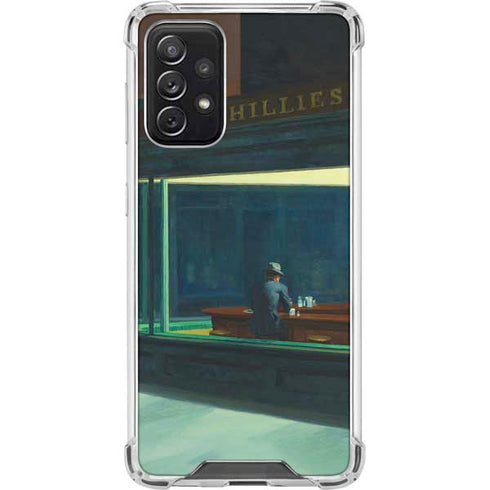 Edward Hopper Nighthawks 1942 Galaxy A72 5G Clear Case